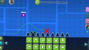(Geometry dash) гайд Как сделать так чтобы блок двигался с помощью тригера Move