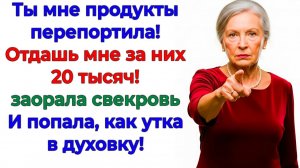 Свекровь потребовала деньги за еду! — Получила уткой по хлебалу! | Семейные Драмы |Жизненные Истории