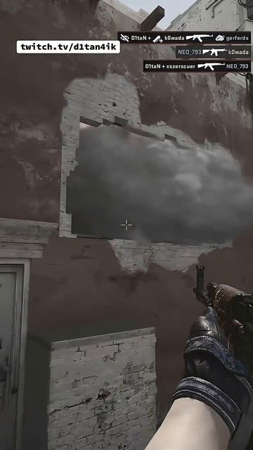 ТОП 3 ОШИБОК ПРИ ИСПОЛЬЗОВАНИИ АК47 НА МИРАЖ #d1tan #cs2 #cs2moments #counterstrike #ak47shorts смотреть онлайн