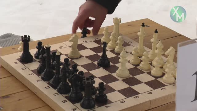 В окружной столице провели новогодний турнир под открытым небом смотреть онлайн