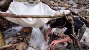 Необычные методы ловли / Рыбалка в ручье /Техники ловли рыбы / Супертехника рыбалки