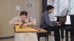 К. Шаханов, «Концерт № 1 для гуслей с оркестром», 2-я часть: «Баллада»