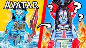 Лего Распаковка ПОДДЕЛЬНЫХ минифигурок LEGO AVATAR.