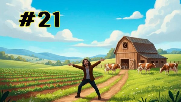 Наконец то коровы в Stardew Valley с модами Серия 21