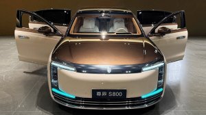 Обзор флагманского седана класса люкс Huawei Maextro S800 с запасом хода 1333 км.