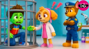 Щенячий патруль и Маршалл. Залипательное видео. Мультфильм для детей и малышей. Анимация 13