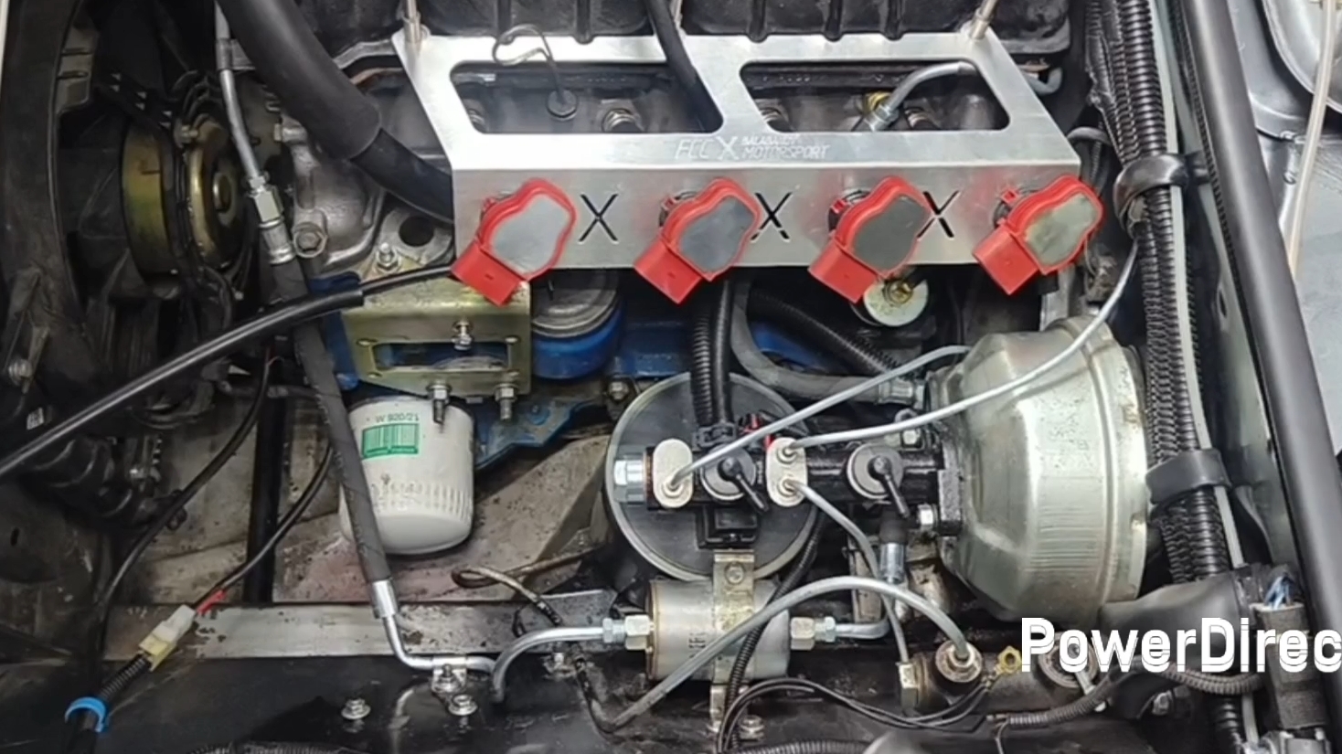 Перенос топливного фильтра - топливная магистраль подкапотного пространства ВАЗ 2107 инжектор.