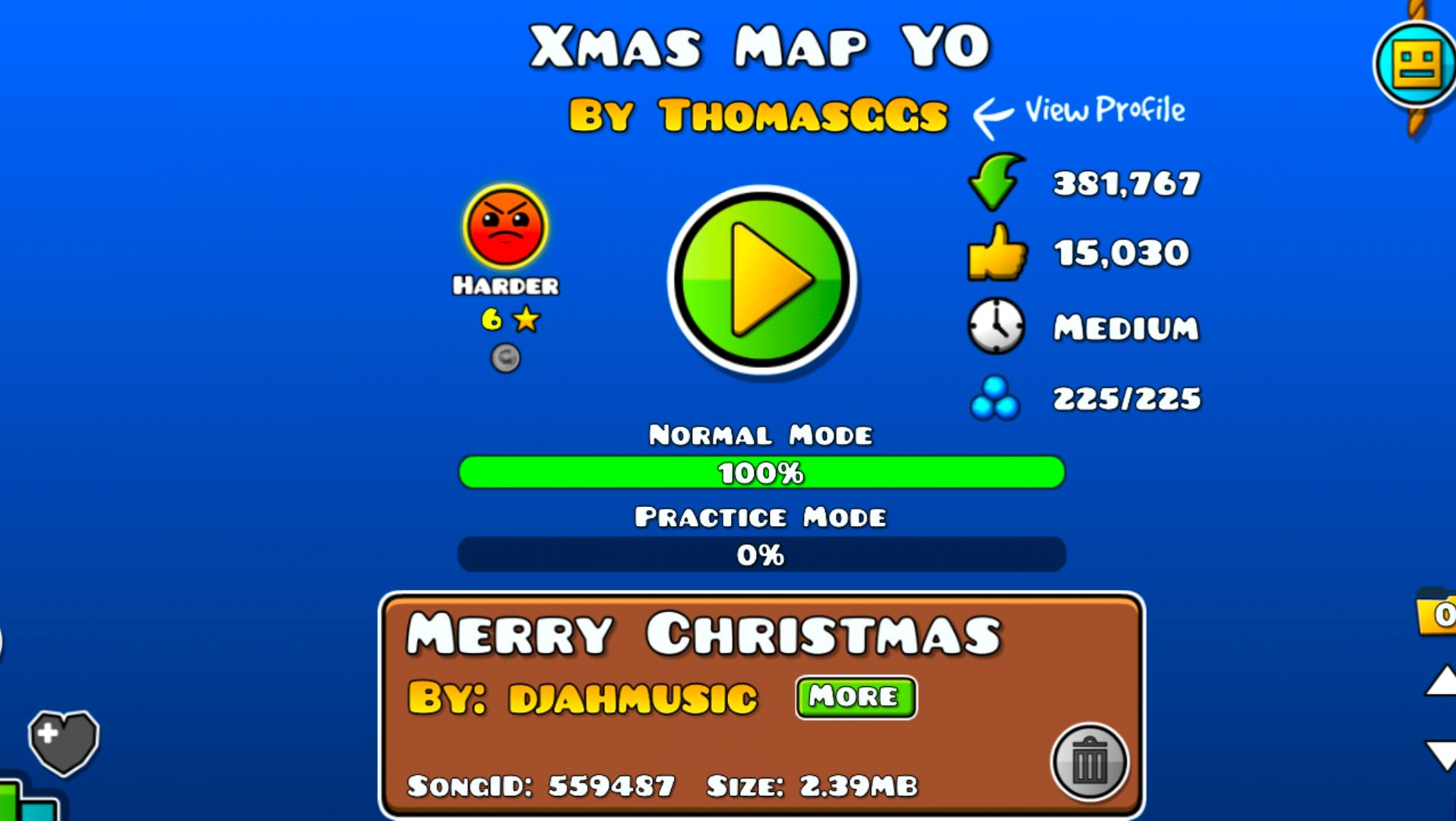 Xmas Map Yo 100%