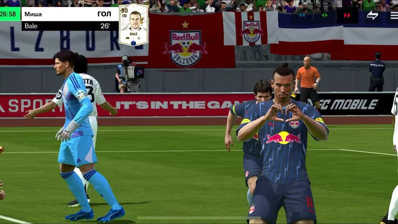 Гол За Гарета Бэйла В FC Mobile 25 Часть 2 @marinammm790 @aiyouha смотреть онлайн