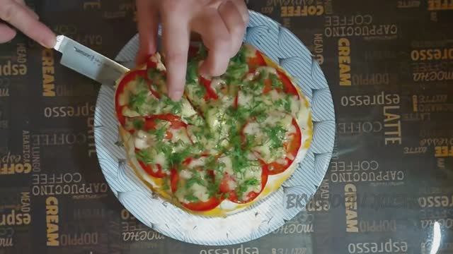Готовлю вместо пиццы закусочный торт с курицей запеченный - не могу остановиться