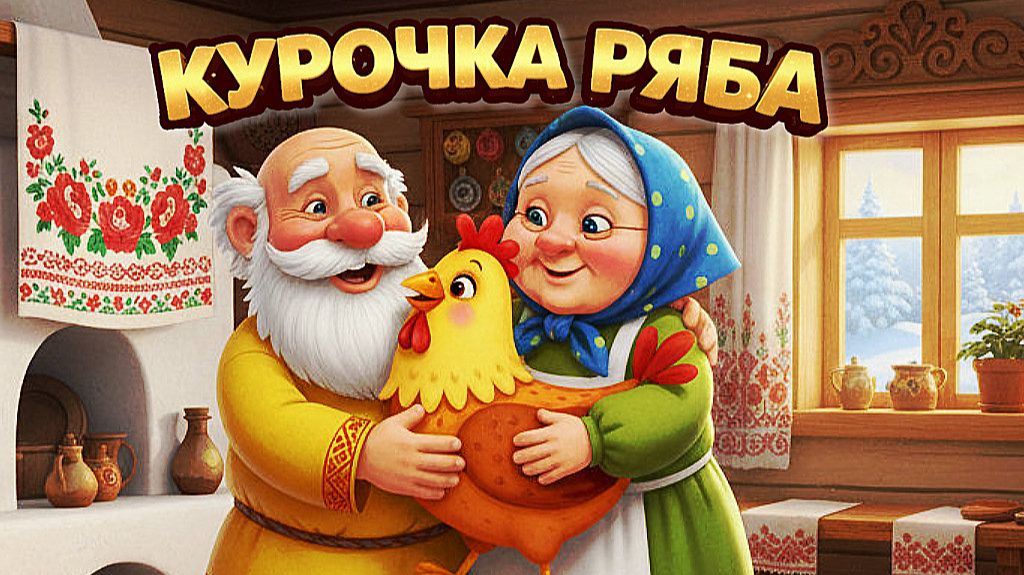 Курочка Ряба + Любимые Сказки и Песенки Детям + Весёлый Мультик Малышам про Курочку Рябу смотреть онлайн