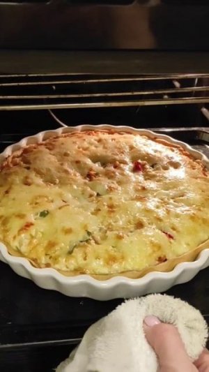 🔥КИШ С КУРИЦЕЙ И ОВОЩАМИ шикарен в Новый год!
