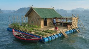 Талантливая девушка строит секретный остров вместе со своим отцом. Бушкрафт