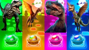 Coffin Dance Динозавры 270 уровень - Мультики про Динозавров | МУЛЬТФИЛЬМЫ ДИНОЗАВРЫ в Tiles Hop