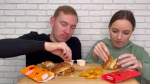 МУКБАНГ МАКДОНАЛЬДС БИГ МАК МАКЧИКЕН ПРЕМЬЕР ПИКАНТО