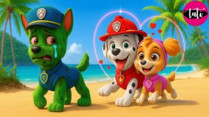 Щенячий патруль и Маршалл. Залипательное видео. Мультфильм для детей и малышей. Анимация 26