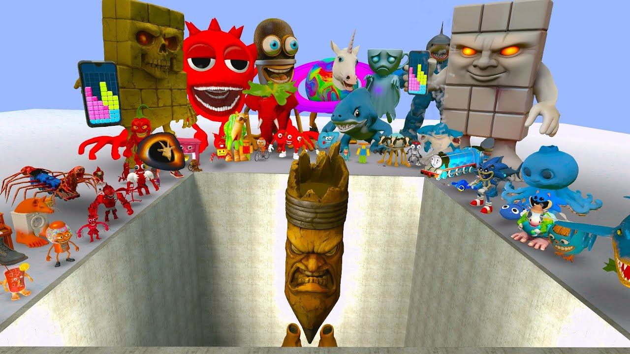 ПАКРАХМАМАТ СЛОМАН в ГИГАНТСКОЙ ЯМЕ - Турнир Garry's Mod | Эпизод 16