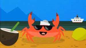 Капитан Краб | Зарядка для детей - Физминутка и Разминк