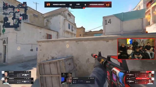 M0NESY Vs KYOUSUKE! БОГИ КОНТРЫ УСТРОИЛИ РАЗБОРКИ НА 2х2 ТУРИКЕ - EVELONE DUO CU