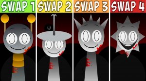 INCREDIBOX SPRUNKI ВСЕ ПЕРСОНАЖИ СПРУНКИ ФАЗЫ 2 СВАПЫ