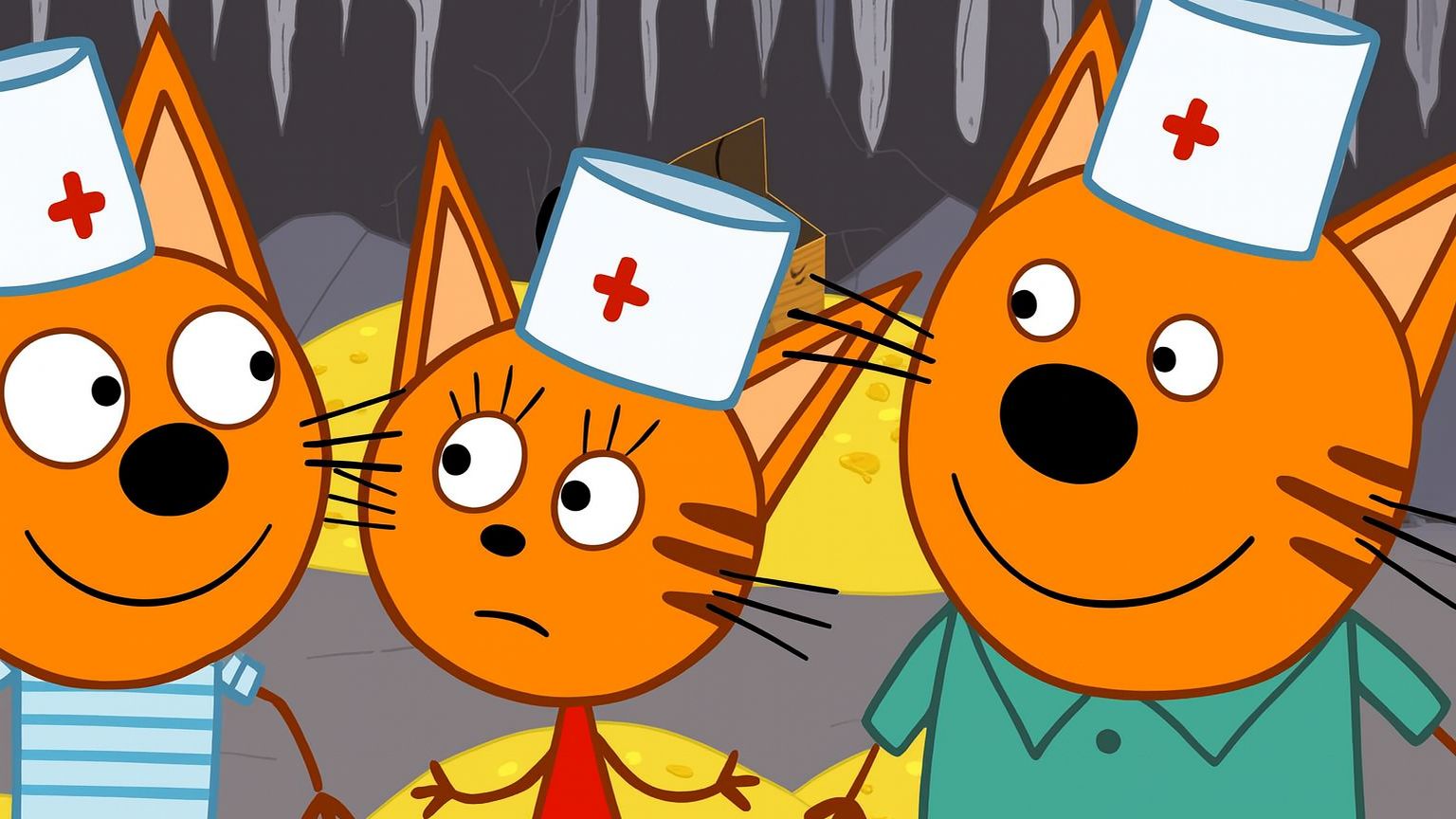 Три Кота — Мультфильм для Детей | Три Кота и друзья | Три Кота Мультик Смотреть | Развивающая Игра смотреть онлайн