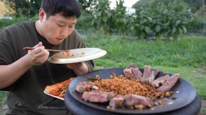 Мукбанг по Корейски, кушаем и наслаждаемся. Эпический пир.