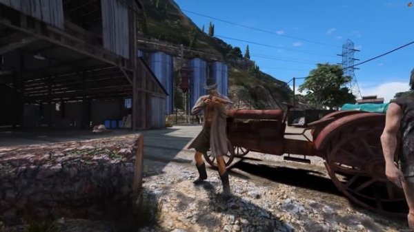 ПАПА ОТПРАВИЛ ШКОЛЬНИКУ К ДЕДУ НА ФЕРМУ - ОТЕЦ И СЫН В GTA 5 ⚡ГАРВИН