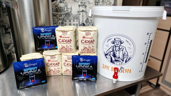 Мягкая Домашняя Водка на новых Китайских дрожжах Angel Spirit Vodka