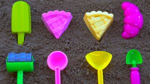 Учим Названия Цветов с Тортиком | Мультик | Цветные Ложечками для Мороженного  | Детские  Песенки