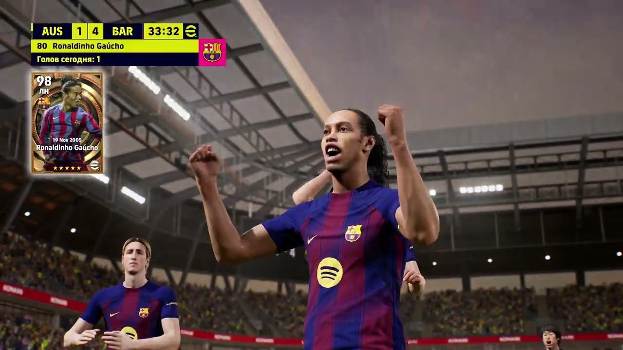 Гол За Рональдиньо В eFootball 2026 Часть 2 @marinammm790 @aiyouha смотреть онлайн