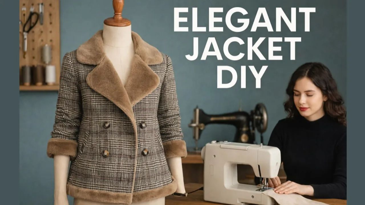 Моделирование женской куртки смотреть онлайн