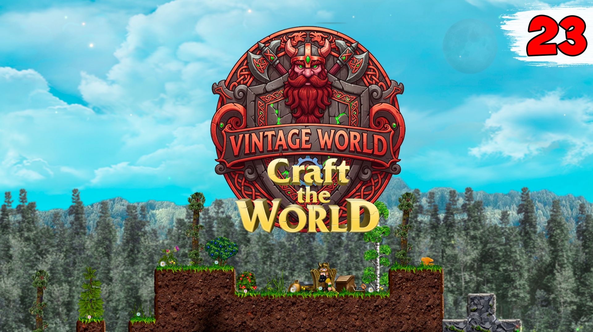 ГНОМАМ НЕКОМФОРТНО ЖИТЬ В КОМФОРТЕ ► VINTAGE WORLD + ГОСПОДИН ГОРНЫХ ДОРОГ Craft The World #23 смотреть онлайн