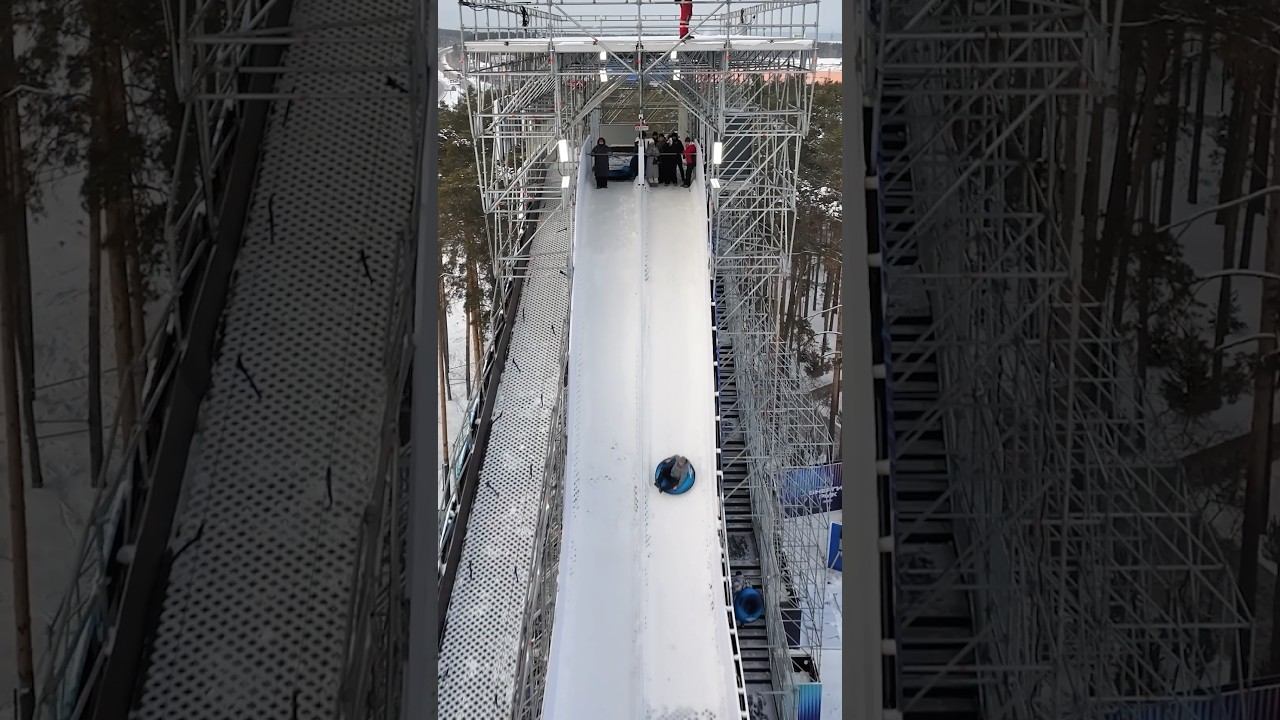 Пётр Ян и девятиэтажная горка | Чемпион тестирует страшный аттракцион смотреть онлайн