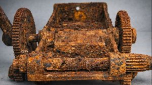 Реставрация Ржавой Антикварной Машины Для Намотки Моторов