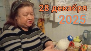 28 декабря 2025. Предновогодняя суета.