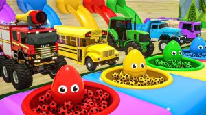 Мультики про машинки! Веселые машинки! Грузовичок-паровозик! Детские стишки и песни! Мультфильмы