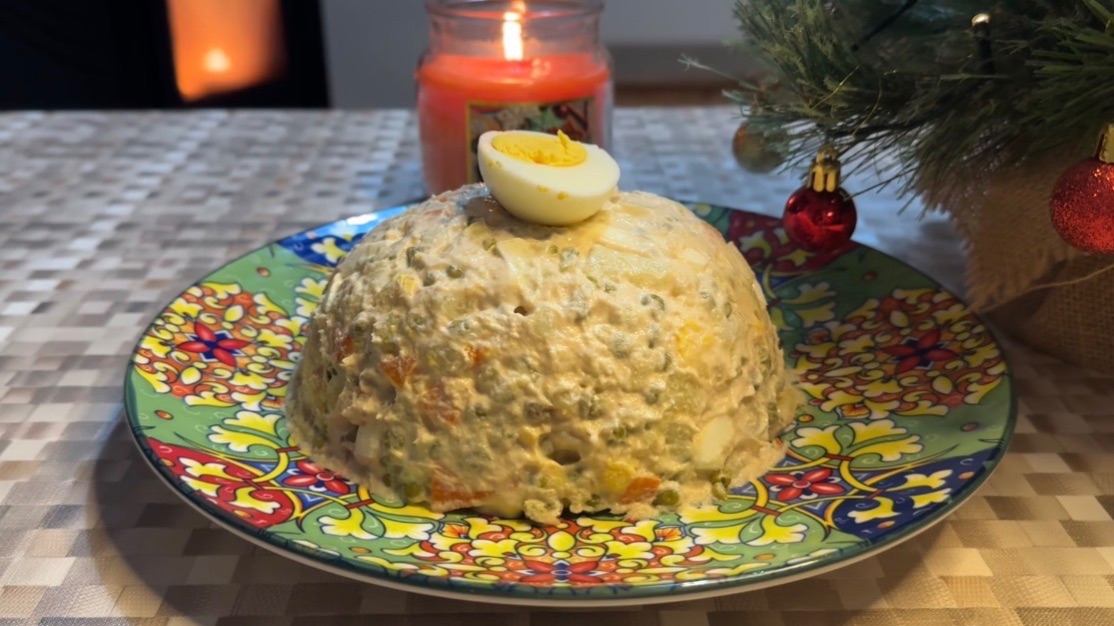 РУССКИЙ САЛАТ «ОЛИВЬЕ» ПО-ИТАЛЬЯНСКИ, С ТУНЦОМ