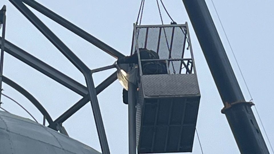 Люлька для подъёма людей краном ЛПА