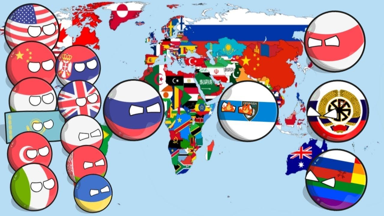 "COUNTRYBALLS Спасать Россия" все серия смотреть онлайн