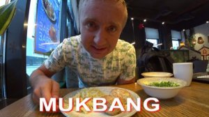 Мукбанг. Приехал в Шушары оценить новый трамвай и дорогу от метро Купчино.