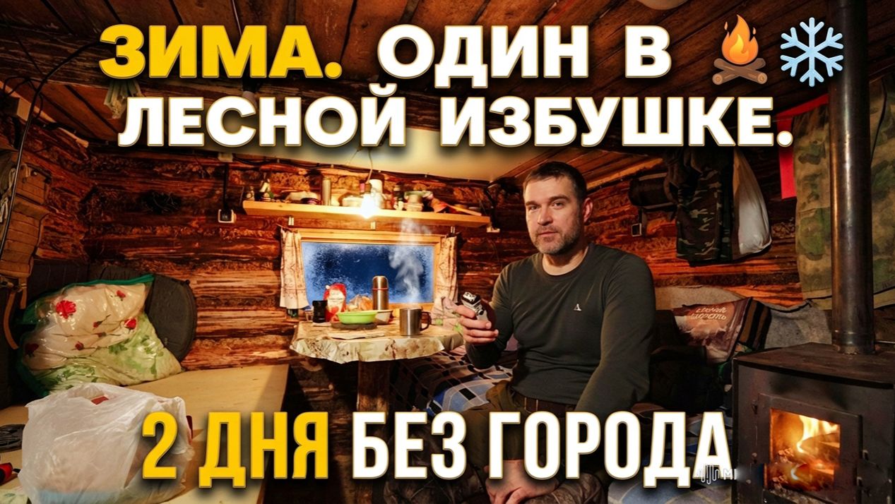 Живу с Тремя Собаками в Таёжной Избе. Таёжный быт. Первая куница смотреть онлайн