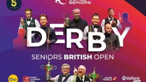 Уайт Дж — Перри Дж Снукер. British Seniors Open. Англия. Финал. Из 13 фреймов