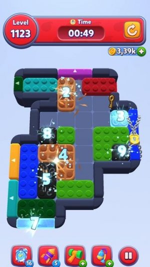 Color Block Jam 1123 Уровень