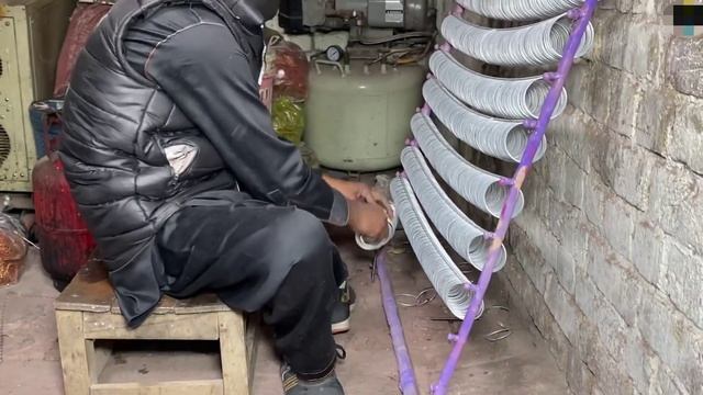 Изготовление браслетов из алюминиевой проволоки. Бижутерия, Пакистан смотреть онлайн