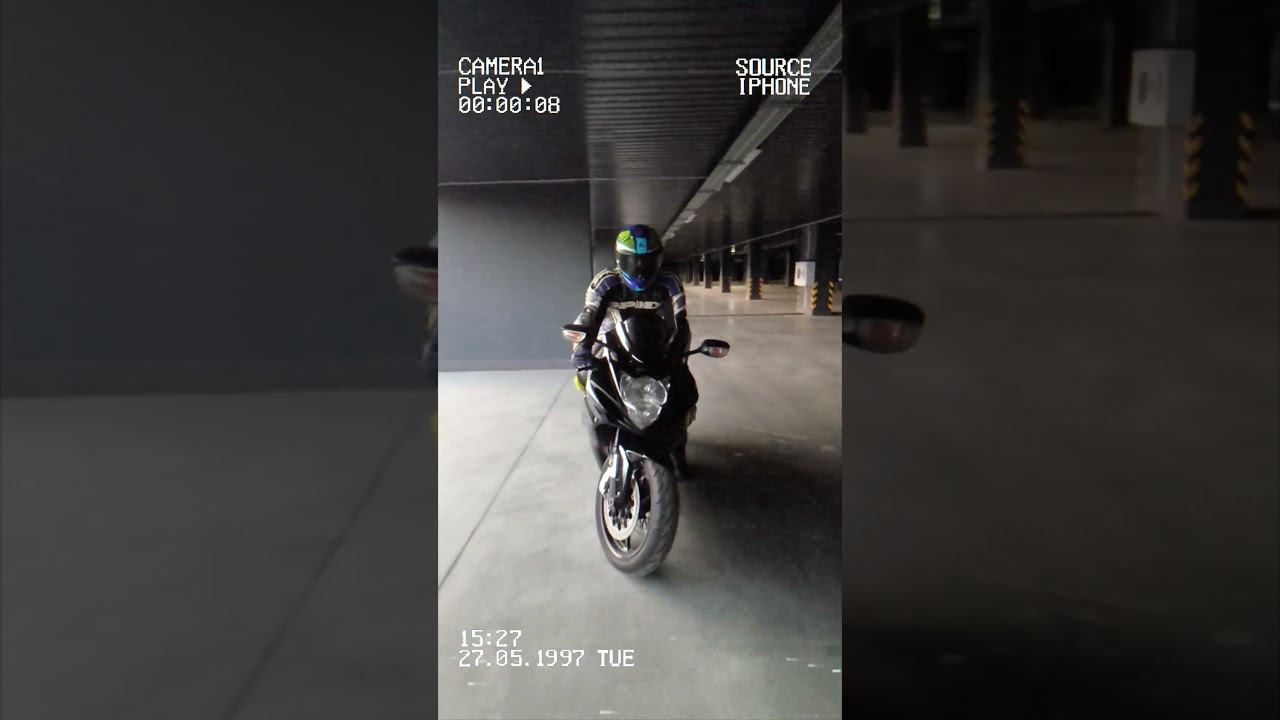 Biker Suzuki GSX-R 600