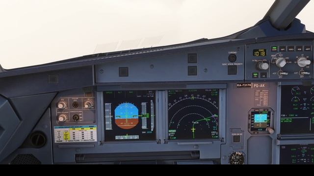 MSFS 2020 | Снижение, заход и посадка в Стамбуле LTFM | Fenix A320