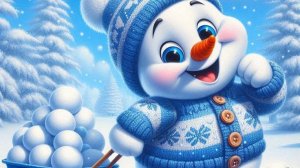 Новогодний утренник " Чем кормить Снеговика? " группа "Ягодки"