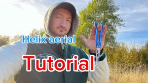 Как правильно жонглировать бабочкой (Helix aerial balisong tutorial )