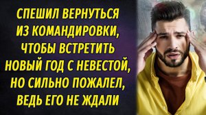 Спешил вернуться из командировки к невесте в Новый год, но пожалел, едва вошёл в квартиру