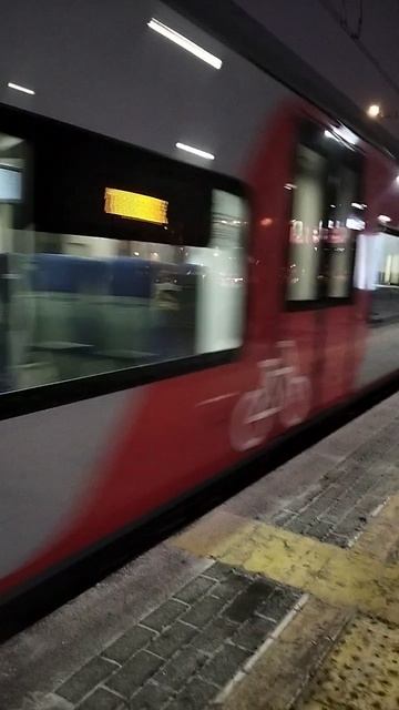 ласточка прибывает на станцию автозаводская